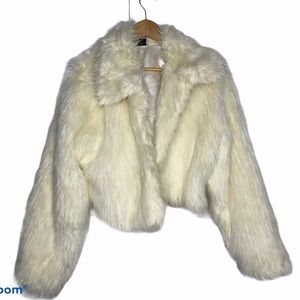 Royal White Fur Coat